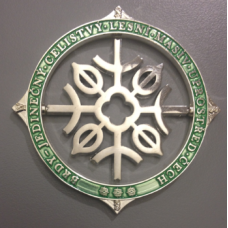 Brdy forest - spinner coin Silver